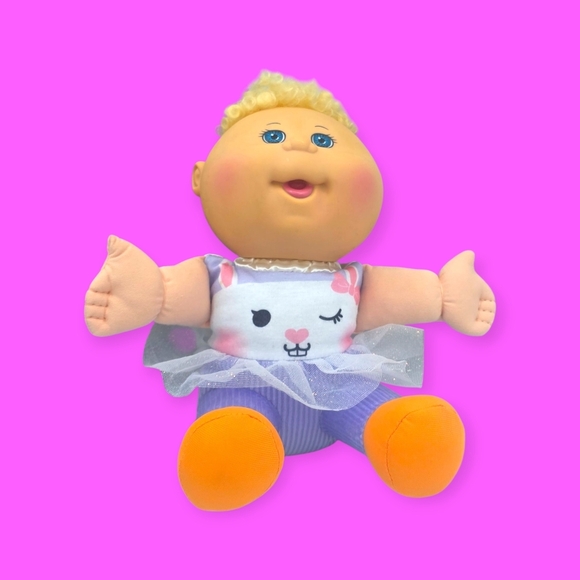 Cabbage Patch Kids Other - Cabbage Patch Kids Cuties Purple Bunny Tutu Plush Doll